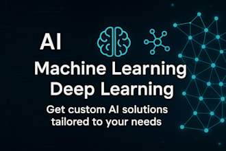 provide ai, ml, and deep learning services using python