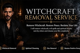 do a spell to remove evil energy, curses, and possession