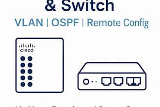 setup vlan routing and trunking on cisco routers switches