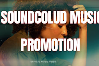 do professional soundcloud music promotion for your track