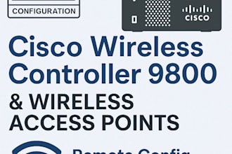 configure cisco wireless controller 9800 and wireless access points