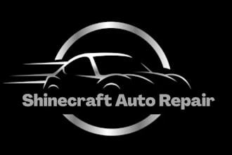 deisgn auto detailing car wash automotive care detailing logo