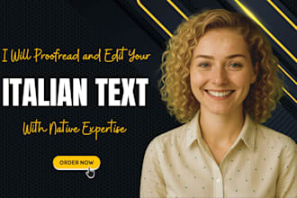 proofread and edit your italian text like a native