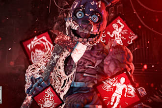 create dead by daylight thumbnails that boost your CTR