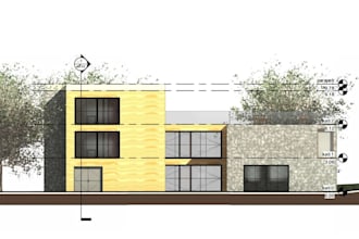 design modern architectural facades and elevations