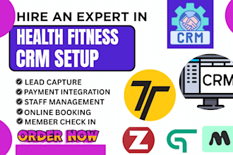 setup health fitness crm mindbody glofox zenplanner trainerize teamup gymmaster
