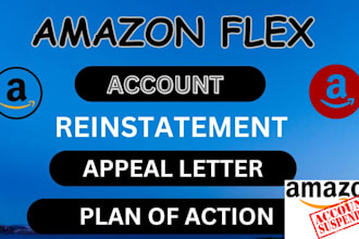 reopen suspended amazon seller suspension reinstate, appeal amazon flex acc