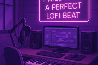 create a lofi chillpop jazzy beat for you