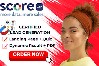 build converting scoreapp scorecard with dynamic report and detailed PDF report