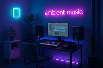 create ambient meditation music for commercial use