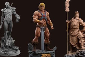 3d model print and paint miniatures dnd painting