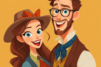 make your pets into a cute disney cartoon