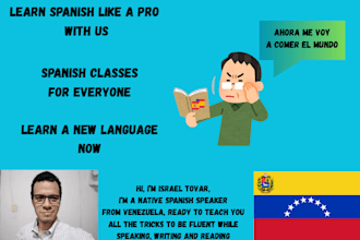 teach you how to speak spanish or english