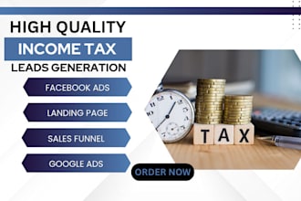 income tax leads income tax finance income tax website finance leads