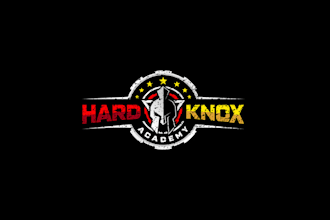 design martial arts studio brand logo
