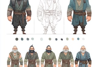 do 2d game character design and animation