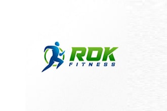 design powerful eye catching group fitness business logo
