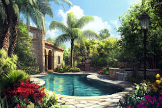 do landscape design, patio, front yard design
