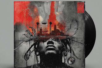 create a album or single cover art design