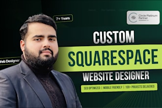 design and redesign squarespace website as a squarespace expert
