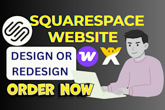 design, redesign, clone or migrate your squarespace website professionally