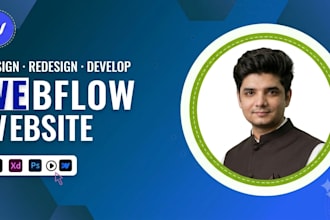 build a responsive webflow site with cms, animations, and SEO