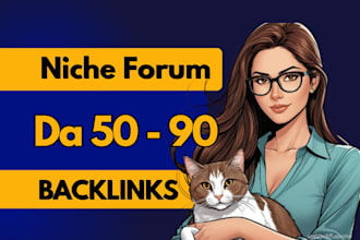 do manual high da niche forum backlinks dofollow nofollow link building
