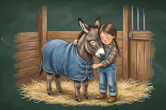 paint soft watercolour children book illustrations with gentle charm