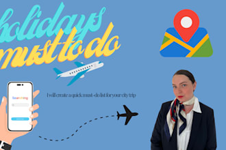create a quick must do list for your city trip
