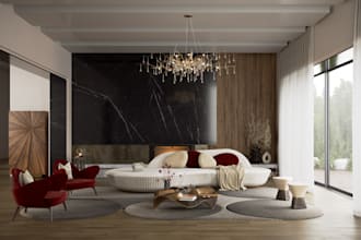 create modern home interior layout