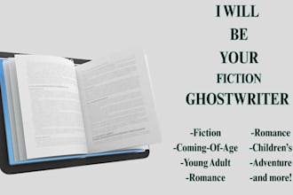 be fiction ghostwriter, ebook ghostwriter, novel ghostwriter