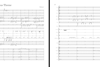 compose a video game music for you in any genre