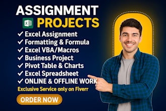 do urgent ms excel assessments, excel formulas, word and powerpoint assignments