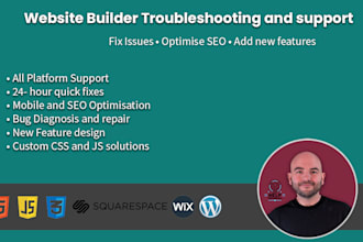 troubleshoot and resolve website builder problems quickly