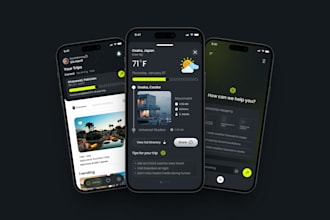 design mobile app in figma app ui design dashboard