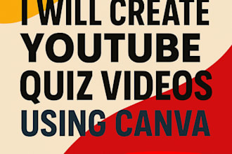 create engaging youtube quiz videos using canva for your channel