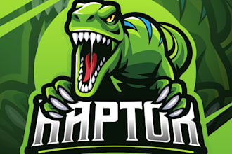 create eye catching t rex logo for your company