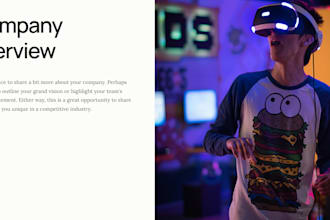 design powerpoint presentation and pitch deck