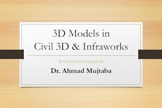 make 3d projects using civil 3d and infraworks