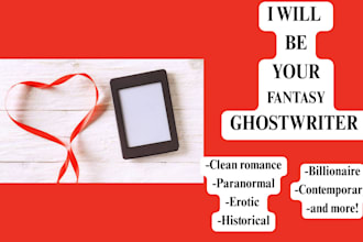 be romance ghostwriter, romance ebook ghostwriter, erotic ebook writer