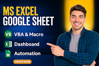 automate microsoft excel vba, macros, formulas spreadsheet, ms excel dashboard
