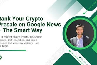 write content for your crypto and blockchain presale project that ranks