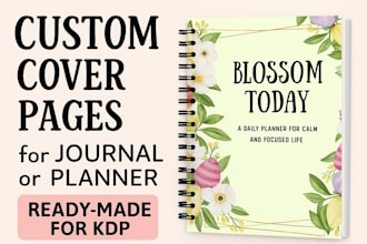 design custom kdp cover and interior