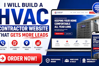 build an hvac contractor website that gets more leads