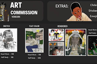 do art, fan arts, furry, chibi and emoticons