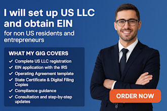 create your US llc and deliver ein registration quickly worldwide