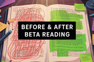 beta read romance manuscript and fiction review