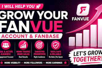 do organic fanvue promotion