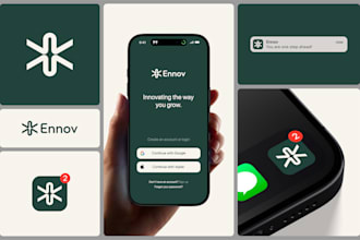 create minimalist modern logo design for your business