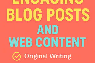 be your creative content writer